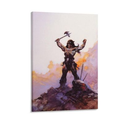 HomeLoft Basics Frank Frazetta Art Prints Framed Posters (58) Home Decor Poster Wall Art Hanging Picture Frame Print Bedroom Decorative Painting Room Aesthetic 24x36inch(60x90cm)