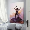 HomeLoft Basics Frank Frazetta Art Prints Framed Posters (58) Home Decor Poster Wall Art Hanging Picture Frame Print Bedroom Decorative Painting Room Aesthetic 24x36inch(60x90cm) view 3