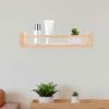 HOLIDYOYO Creative Wooden Wall Shelf Floating Book Shelf for Bedroom Bathroom Storage Unique Design for Entryway Living Room Sturdy Construction Smooth Edges Versatile Decor view 2