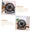 LIFKOME 2pcs Mini Desk Fan Usb Powered Portable Personal Air Circulator Quiet for Home Office Use Small Fan for Desktop Bedroom Travel view 2
