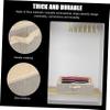Levemolo Collapsible Storage Boxes Trapezoidal Storage Bin Wicker Blanket Sundries Holder view 3