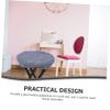 Cabilock 6pcs Elastic Round Stool Cover Water Resistant Dining Chair Seat Protector Easy Clean Material view 2
