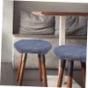 Cabilock 6pcs Elastic Round Stool Cover Water Resistant Dining Chair Seat Protector Easy Clean Material view 3