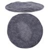 Cabilock 6pcs Elastic Round Stool Cover Water Resistant Dining Chair Seat Protector Easy Clean Material view 4