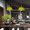 HEBXMF Retro Style Pendant Light,E27 Screw Single-head Chandelier,Creative Personality Green Glass Hanging Lamp Lampshade,Restaurant Hotel Coffee House Decorative Lighting Fixtures view 4