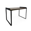 Mitus Shelf Organizer and Storage, Tiered Wood Cabinet Rack for The Kitchen Counter, Bathroom Counter, Pantry Cupboard, Office Desk Bookshelf, 12" Wide Walnut Brown and Black (Large) view 1