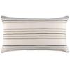 Pine Cone Hill Ellison Stripe Linen Chenille Ivory Sham, Standard Size, Ivory Stripe Pattern view 4