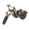 Fabater Metal Motorcycle Model, Smoothing Rotatable Wheels Metal Motorcycle for Office view 1