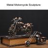 Fabater Metal Motorcycle Model, Smoothing Rotatable Wheels Metal Motorcycle for Office view 2