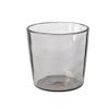 Abode Homewares Rustic Double Old Fashioned Acrylic Drinkware, Set of 6, Light Gray, 14.6 oz. view 2