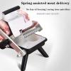 Manual Frozen Meat Ctter Slicer Machine, Food Stainless Steel And German Blade, Cut Vegetable Kitchen Products Electric Cheese Bacon Ham view 3