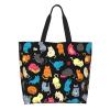 MANQINF Cute Cat Tote Bag: Large Capacity Reusable Shopping Bag for Women - Cat-04 view 3