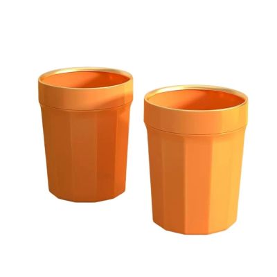 ENGENDER Garbage Can for Office Trash Can for Home Living Room Light Luxury Trash Can Kitchen Bathroom Bedroom Large Office Dormitory Trash Can Trash Can (Color : A, Size : Medium)