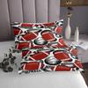 American Football Teens Bedspread Queen Size,Basketball Soccer Ball Sports Games Coverlet Set,Boys Men Room Decor,Hand-Painted Sketch Modern Quilted Coverlet,Fashion Bedding Quilt,2 Pillowcases view 3