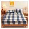 Queen King Thickened Plush Mattress Cover Warm Soft Milk Velvet Bed Fitted Sheet Breathable Elastic Fitted Mattress Protector Washable Quilted Mattress Pad ( Color : #01 , Size : Queen-150*200cm ) view 1