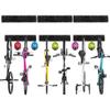 Sinoer Bike Storage Rack,Bike Wall Rack, 6 Bike Rack Wall Mount bicycle rack for garage Garage Organize,Vertical Bike Rack-5 Helmets Hook view 1