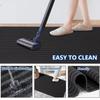 LITA Heavy Duty Hallway Runner Rug,Custom Size Non-Slip Backing Area Rug Runner,Outdoor Indoor Carpet Door Mat for Floor Entryway Kitchen Laundry Balcony Garage, Gray Stripe, 4' x 39' view 3