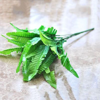 10 Bundles Artificial Plants for Decor Outdoor, Fake Eucalyptus Plants Greenery Faux Plant Boston Fern, Outside Indoor for Home Garden Porch Summer Decor,Persian Grass