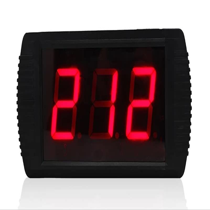 BUTXET 3 Inches LED Counter with Infrared Sensor, 3 Digitals Count UP to 999, Sensing Distance 11in for Factory Production Line, Parking Lot Conveyor