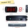 BUTXET 3 Inches LED Counter with Infrared Sensor, 3 Digitals Count UP to 999, Sensing Distance 11in for Factory Production Line, Parking Lot Conveyor view 2