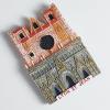 3D St Jean Cathedral Lyon France Fridge Magnet Tourist Souvenir Refrigerator Decoration Resin Hand Painted Craft Collection view 2