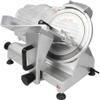 Hakka Meat Slicer, Commercial 10inch Blade Cheese Slicer Anodized Aluminum Electric Food Slicer Adjustable Thickness Semi-Auto Frozen Ham Slicer, 110V/150W, 1/5HP view 3