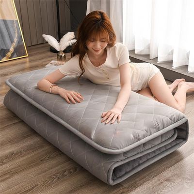 Japanese Floor Mattress,Roll Up Mattress Sleeping Tatami Mat Floor Lounger Guest Bed, Portable and Foldable Camping Mattress, Roll Up Student Dormitory Sleeping Mattress