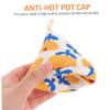 DECHOUS Cooking Pot Lid Covers 2pcs Pot Lid Gloves Heat Resistant Kitchen Gadgets Hot Pads Oven Mitts view 4