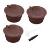 OSALADI 2sets Reusable Coffee Filters Coffee Strainers Brush and Spoon Compatible for Home Brewing and view 4