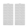 MhaRt Mop Cleaning PadsCompatible for XiaoMiCompatible for Deerma DEM ZQ100 ZQ600 ZQ610 Handhold Steam Vacuum Cleaner Mop Cloth Rag Replacement Accessories (Color : Set4-14pcs) view 1