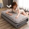 Japanese Floor Mattress,Roll Up Mattress Sleeping Tatami Mat Floor Lounger Guest Bed, Portable and Foldable Camping Mattress, Roll Up Student Dormitory Sleeping Mattress view 4