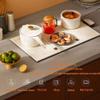 CBLdF Foldable Warming Tray,hot Tray Food Warmer Electric 24H-Timer Portable Food Heating Silicone Pad with Handle for Warming Dishes/Tea/Milk/Wine/Thawing Food view 2