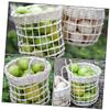 Zerodeko 2pcs Elegant Rattan Baskets Woven Storage Baskets for Fruit Decorative for Home Balcony Flower Holder Wall-mounted Decor view 3