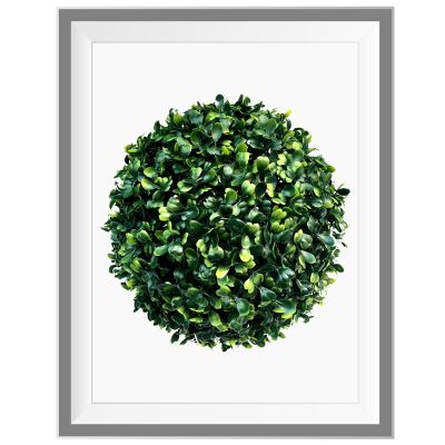 ATYUJKB Round Artificial Plant Topiary Ball Extra Large Dia 24in, Faux Boxwood Decorative Balls, Artificial Grass Plastic Flower Plant, Small Artificial Plants, Garden Spheres Decorative