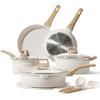 CAROTE 14 Pcs Pots and Pans Set Nonstick,Cookware Set Kitchen Cooking Set with Utensil and Pan Protectors view 1