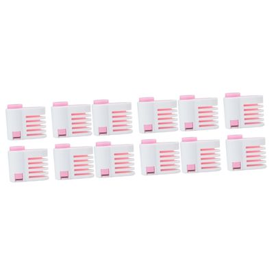 Zerodeko 12pcs Adjustable Cake Slicer Cake Cutting Tool for Even Slices Bread Leveler Toast Fixator for Lightweight Dishwasher Safe