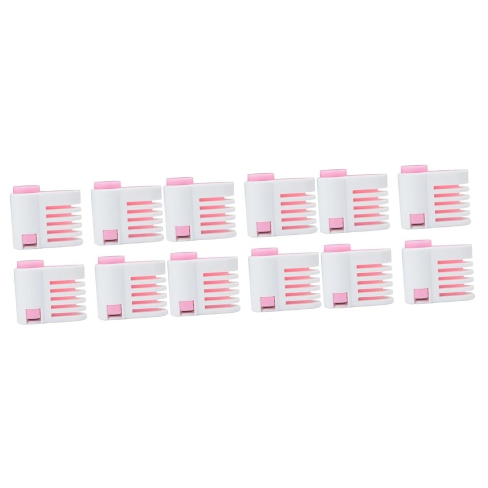 Zerodeko 12pcs Adjustable Cake Slicer Cake Cutting Tool for Even Slices Bread Leveler Toast Fixator for Lightweight Dishwasher Safe