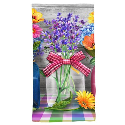 Briarwood Lane Spring Floral Jar Hand Towel