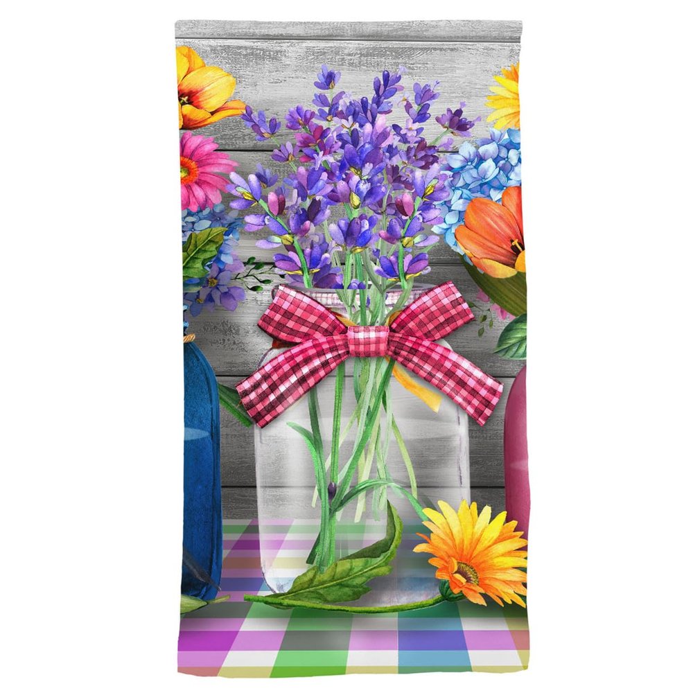 Briarwood Lane Spring Floral Jar Hand Towel