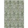 Addison Rugs Chantille ACN821 Green 8' x 10' Indoor/Outdoor, Machine Washable, Easy Clean, Non Shedding, Bedroom, Living Room, Dining Room, Kitchen, Patio Rug view 4