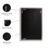 ARIEL Stainless Steel Frame Wall Mirror 20" x 30" inch, Premium Silver Backed Floating Glass Panel, Distortion Free, 2" Deep Set Frame, Square Corners, Vertical & Horizontal Hanging - Brushed Nickel view 3