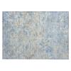 Addison Rugs Chantille ACN768 Blue 1'8" x 2'6" Indoor/Outdoor, Machine Washable, Easy Clean, Non Shedding, Bedroom, Living Room, Dining Room, Kitchen, Patio Rug view 4