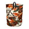 Autumn Pinecone Large Laundry Hamper Foldable Waterproof Dirty Clothes Basket Dorm Clean Laundry Baskets view 1