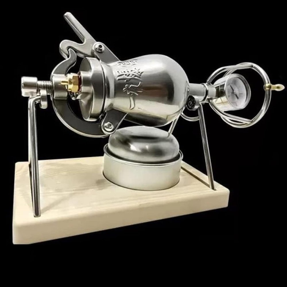 Mini Popcorn Maker, Chinese Popcorn Popper, High Pressure Making Traditional Popcorn Machine, Gifts for Home Decor(520ML)