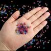 PATIKIL 6000Pcs Acrylic Wedding Diamonds 3mm Table Scatter Confetti Crystals Vase Fillers Gems for Table Centerpiece Bridal Shower Party, Multicolor view 4