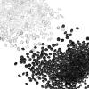 PATIKIL 6000Pcs Clear Acrylic Wedding Diamonds 3mm Table Scatter Confetti Crystals Vase Fillers Gems for Table Centerpiece Bridal Shower Party (4000Pcs Clear and 2000Pcs Black) view 1