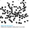 PATIKIL 6000Pcs Clear Acrylic Wedding Diamonds 3mm Table Scatter Confetti Crystals Vase Fillers Gems for Table Centerpiece Bridal Shower Party (4000Pcs Clear and 2000Pcs Black) view 3