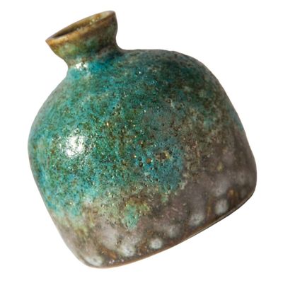 Holibanna Creative Ceramic Flower Vase for Home and Office Decor Unique Retro Design for Floral Arrangements Housewarming Gift Versatile Use Living Room Bedroom Garden
