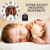 COCOKEN 12 Inch PVC Wall Clock Sussex Spaniel Digital Wall Clock Pet Dog Large Clock Wall Decorations for Bedroom Office School Decorations view 4