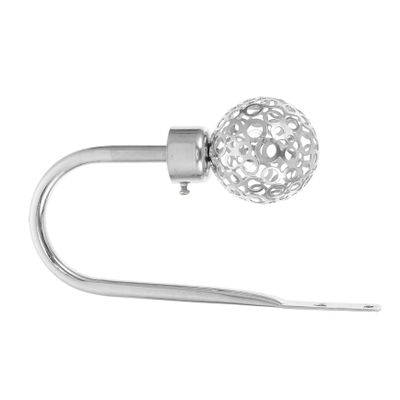 LIFKOME Sturdy Iron U-Shape Curtain Buckle Hook Decorative Drapery Holder for Bedrooms Bathrooms Living Rooms